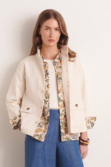 BERRINE STRAIGHT COLLAR JACKET