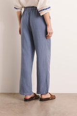 PRALINI STRAIGHT-LEG TROUSERS
