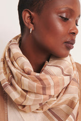 EGYPTE STRIPED SCARF