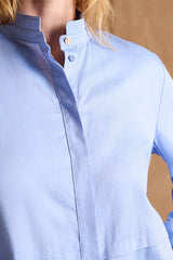 CELESTINE BLUE LONG-SLEEVED SHIRT