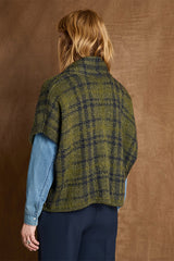 GERMAIN FOREST GRID CASUAL VEST
