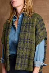 GERMAIN FOREST GRID CASUAL VEST