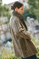 MONTOVERT HERITAGE HOUNDSTOOTH COAT