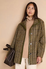 MONTOVERT HERITAGE HOUNDSTOOTH COAT