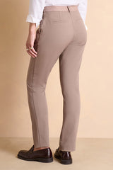 PLUVIER14-BIS-L CHESTNUT CLASSIC TROUSERS