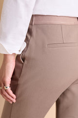 PLUVIER14-BIS-L CHESTNUT CLASSIC TROUSERS