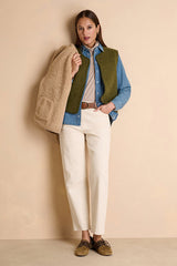 GARANCE1927-14 SUNBURST EDGE VEST