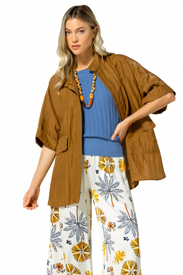 CASHEW SHINY SAFARI JACKET