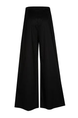 NORMAL WAIST FINE COTTON TROUSERS