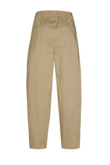 NORMAL WAIST TAPERED TROUSERS