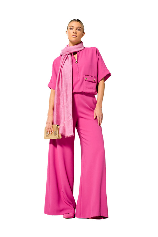 ORCHID LOOSE DRESS TROUSERS