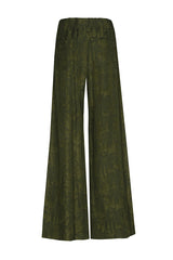 PALM TREE PALAZZO TROUSERS