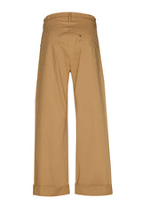 NORMAL WAIST COTTON TROUSERS