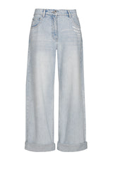 NORMAL WAIST 7/8 LENGTH JEANS