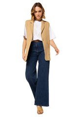 NORMAL WAIST STRAIGHT JEANS