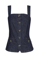 DENIM TOP