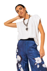 PLEAT DETAIL ELEGANT TOP