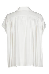 OFF WHITE OVERSIZED AIRY TOP