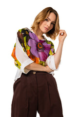 LIGHTWEIGHT SILK BLEND BLOUSE