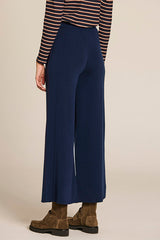 BLUE MILANO KNIT TROUSERS