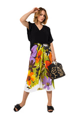 ELEGANT COLOURFUL SKIRT