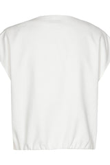 SLEEVELESS BLOUSE TOP VEST