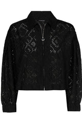 BLACK LACE BOLERO JACKET