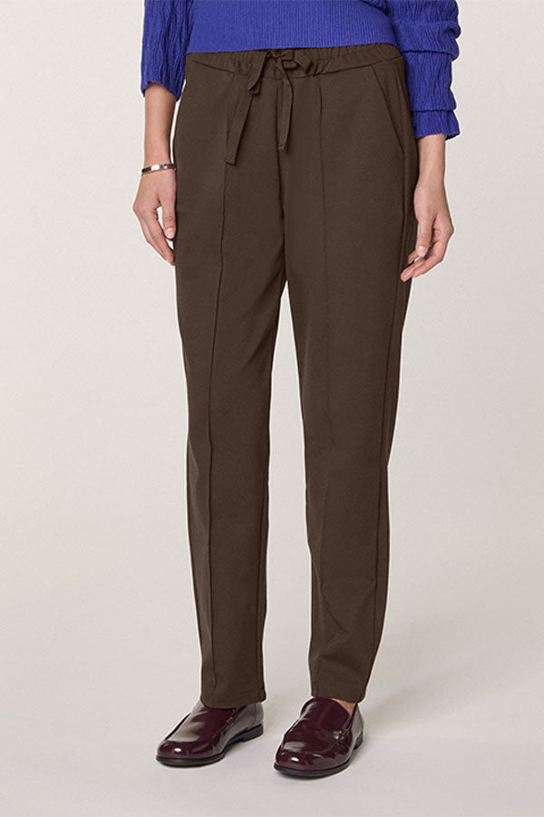 BROWN JOGGING MILANO TROUSERS