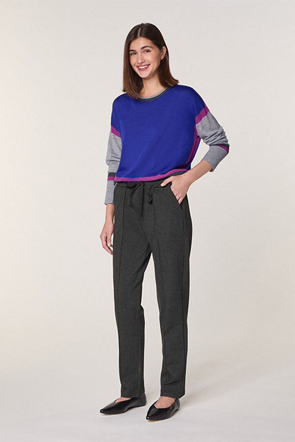 GREY JOGGING MILANO TROUSERS