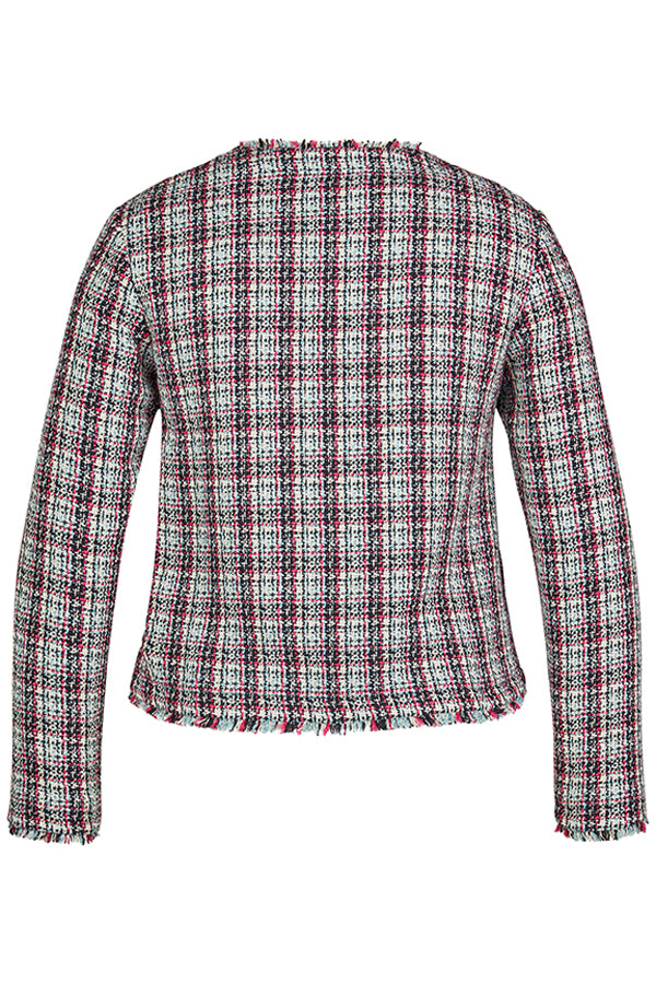 MULTI CHECKERED COLLAR SHIRT