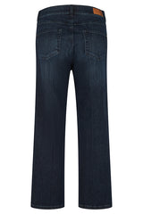 DARK INDIGO WIDE LEG JEANS