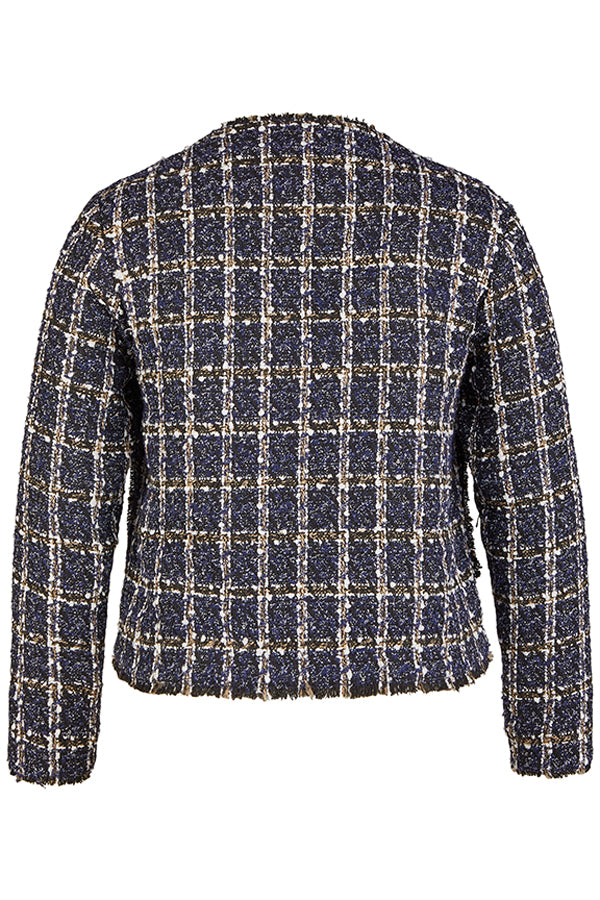 TWEED BUTTONED JACKET