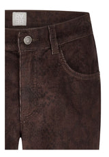 BROWN VELVET JEANS