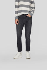 GREY DENIM SKINNY JEANS