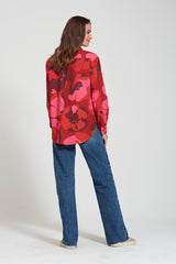 MIRA ABSTRACT PRINT SHIRT