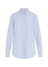 MIRROR STRIPED POPELINE SHIRT