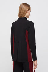 TWO-TONE DETAIL MILANO JACKET