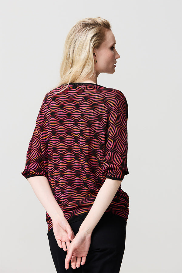 BATWING MULTICOLOR SWEATER