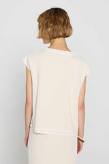 CREAM LOOSE MILANO SWEATER