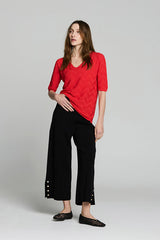 RED ARROW TEXTURED JUMPER