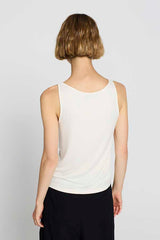 ECRU BASIC SLEEVELESS TOP