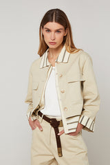 SHORT COTTON JACKET