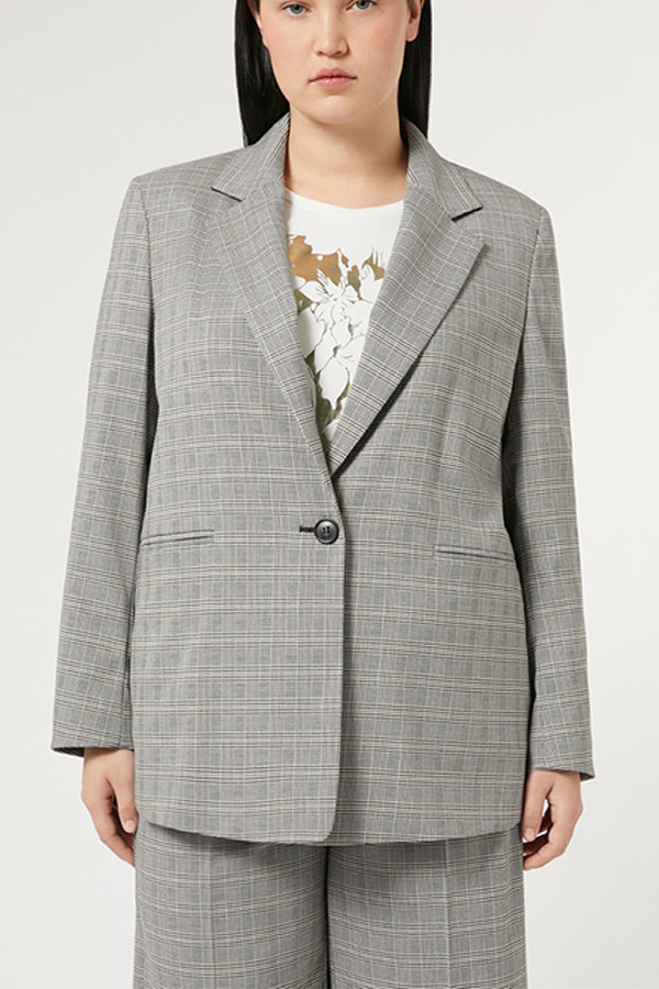 ERBA VISCOSE CANVAS BLAZER