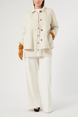 TENZONE BEIGE DOUBLE CLOTH HEAVY JACKET