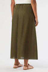 EBBRO FLARED LINEN SKIRT