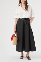 EMIRO WHITE COTTON SHIRT