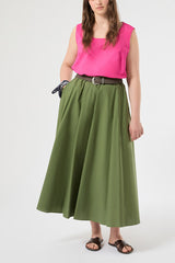 REFOLO FUCHSIA COTTON BLOUSE