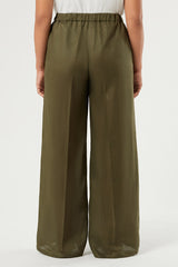 ABANO WIDE-FIT PURE LINEN TROUSERS
