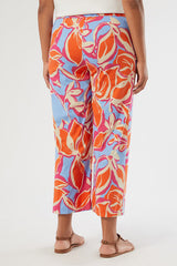 FASCINO COTTON CROPPED TROUSERS
