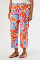 FASCINO COTTON CROPPED TROUSERS